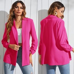 Women's Pink Blazer